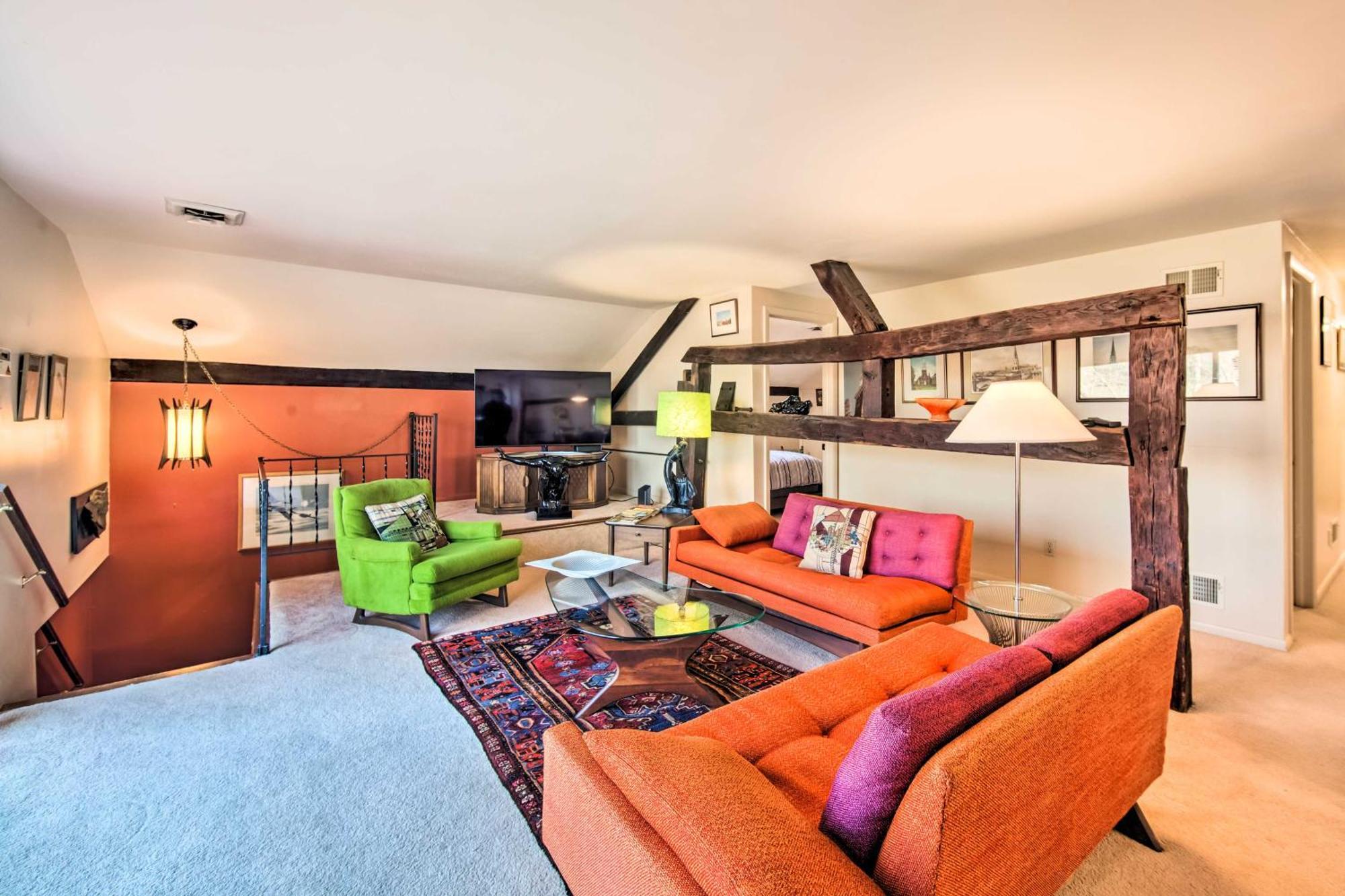 Runningwater Apartment In Lancaster With Deck ภายนอก รูปภาพ