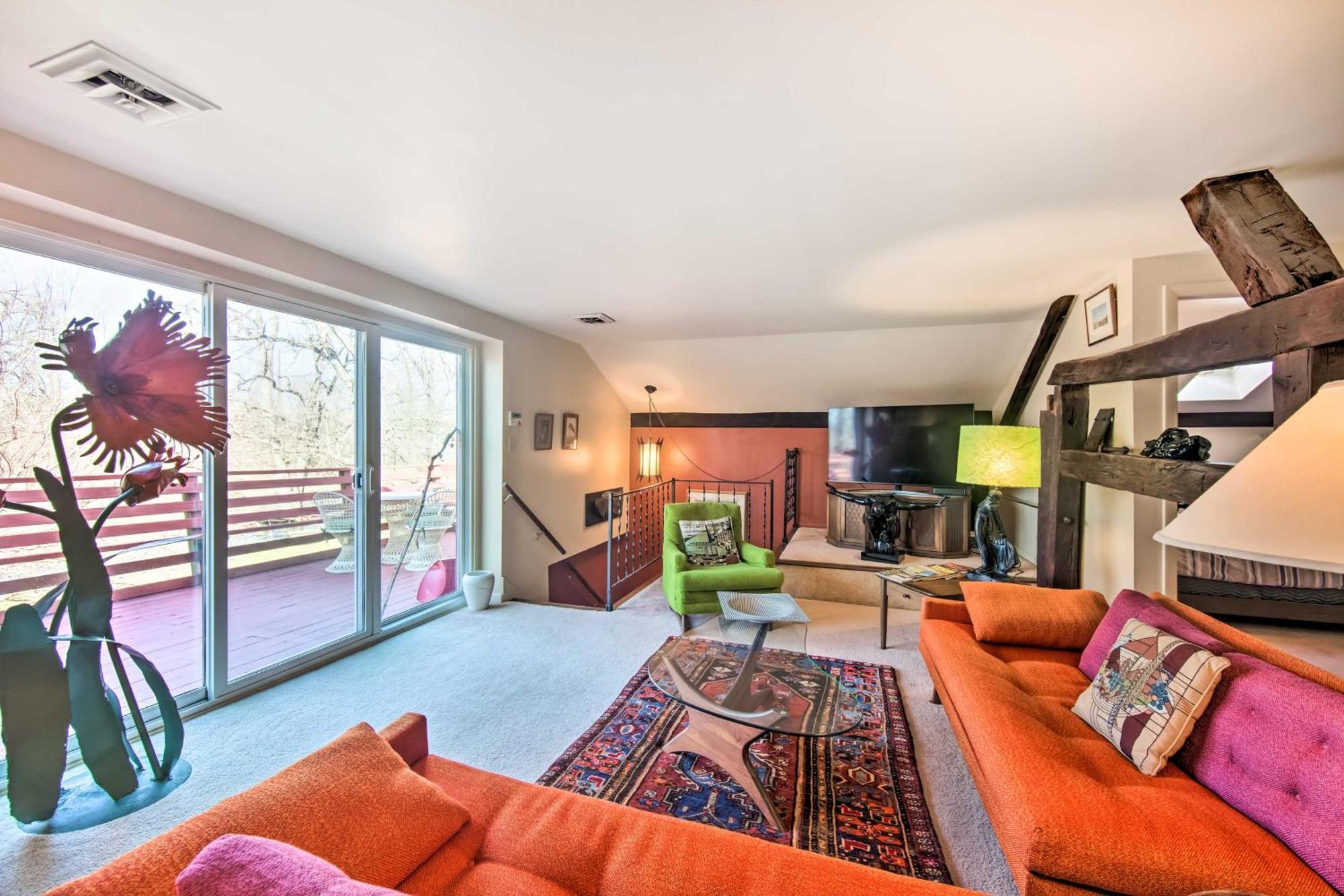 Runningwater Apartment In Lancaster With Deck ภายนอก รูปภาพ